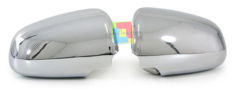CALOTTE COPRI SPECCHIETTI ADESIVE PEUGEOT AUDI A6 4F C6 04-08 DESIGN CROMATO AUTOELEGANCERICAMBI