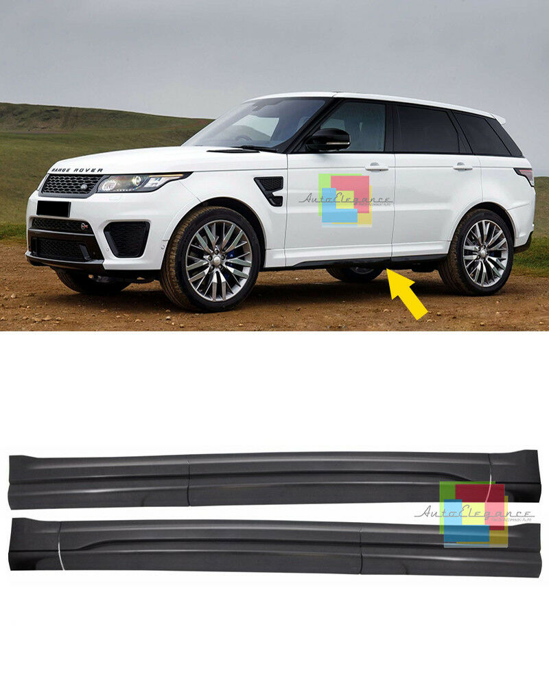 MINIGONNE LATERALI LAND ROVER RANGE ROVER SPORT L494 2013+ SOTTOPORTA SVR LOOK