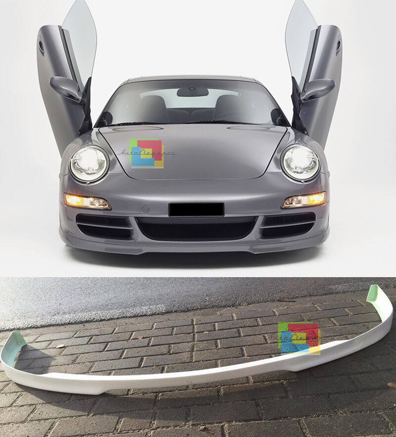 FRONT SPOILER FOR PORSCHE 911 997 04-08 UNDER SPORT BUMPER