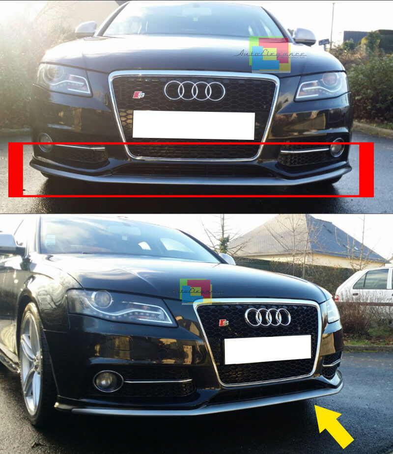 SOTTO PARAURTI AUDI A4 8K B8 AVANT BERLINA 07-12 SPOILER ANTERIORE LOOK RS4