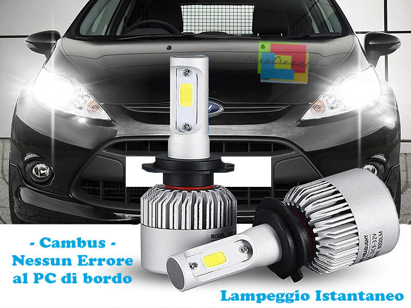 FORD FIESTA 2008+ INSTANT 6000K CREE LED LOW BEAM HEADLIGHTS