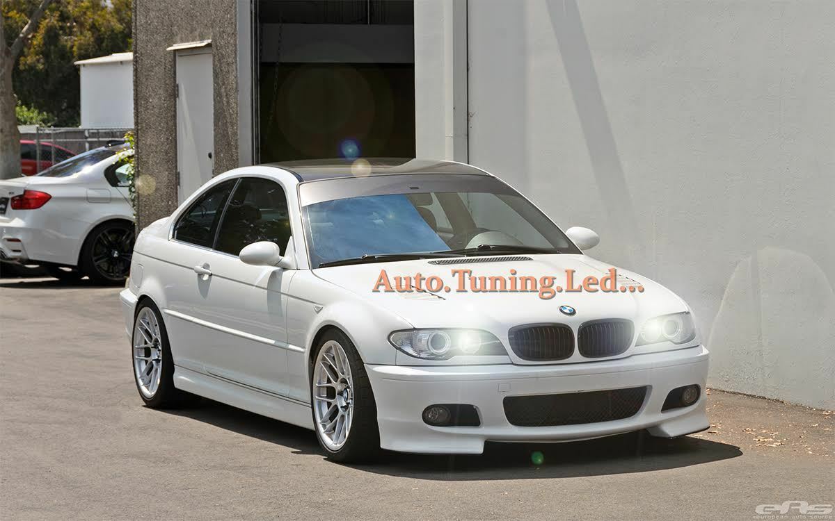 COPPIA LUCI POSIZIONI CANBUS T10 BIANCO GHIACCIO BMW E46 COUPE 03 - 06 cabrio + AUTOELEGANCERICAMBI