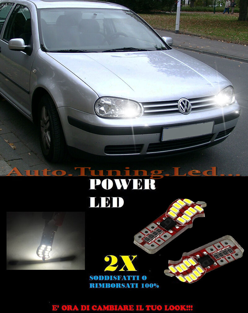 POSITION LIGHTS VW GOLF 4 CANBUS T10 WHITE 20 LED SUPER QUALITY