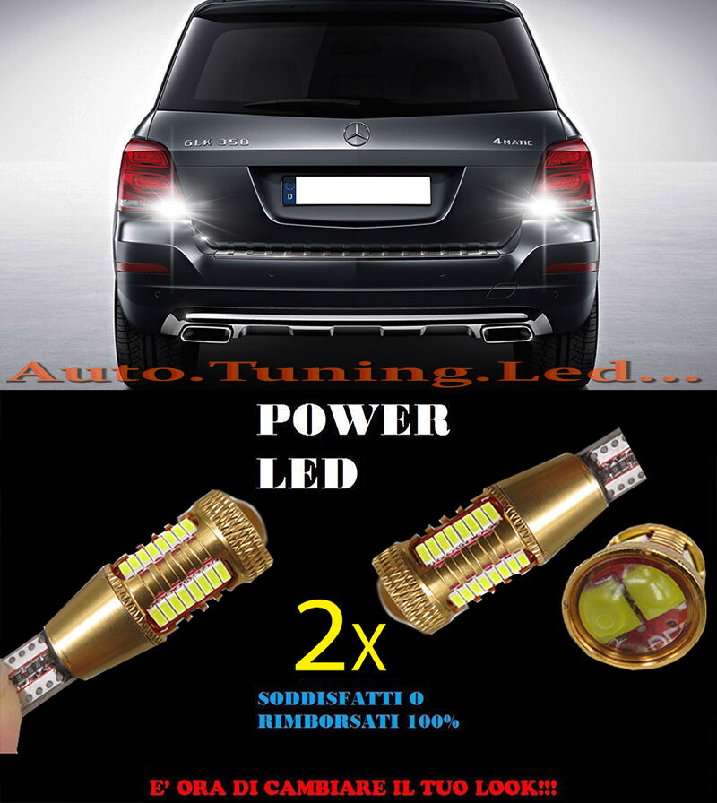 MERCEDES GLK 2012+ LED REVERSING LIGHTS T15 W16W SUPER QUALITY NO ERROR