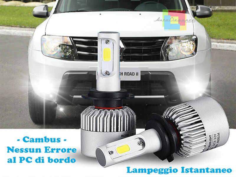 CREE LED FOG LIGHTS RENAULT CAMBUS ICE WHITE