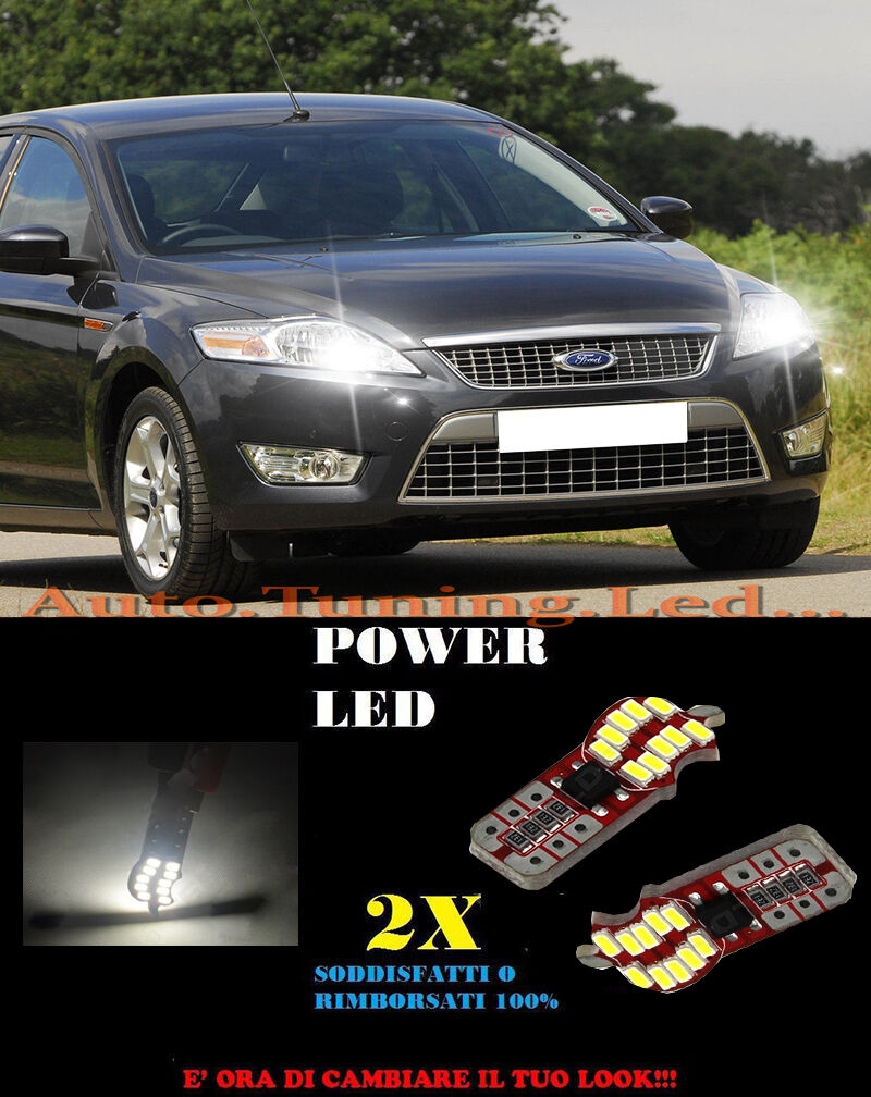 POSITION LIGHTS FORD MONDEO 2007-2014 CANBUS T10 WHITE 20 LED SUPER QUALITY