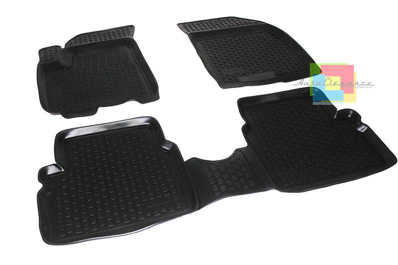 CHEVROLET AVEO 2002-2011 SET TAPPETINI AUTO IN GOMMA - TAPPETI TOP QUALITA- AUTOELEGANCERICAMBI
