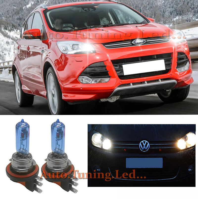 FORD KUGA MK2 LAMPS H15 55W 12V BLUE XENON DAYTIME HIGH BEAM POSITIONS