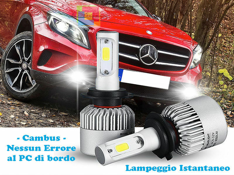 CREE LED FOG LIGHTS MERCEDES GLA CLASS X156 2013+ CAMBUS 6000K WHITE