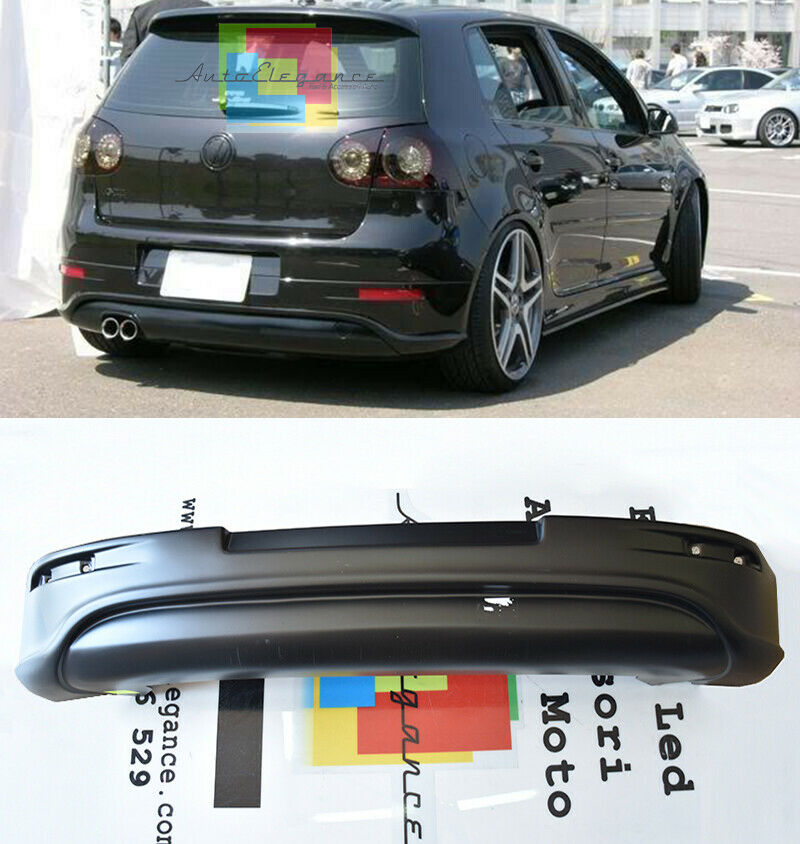 VW GOLF 5 03-08 REAR BUMPER DIFFUSER R32 LOOK