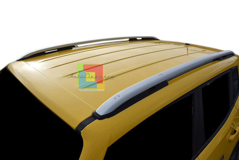 JEEP RENEGADE SATIN ROOF BARS ALUMINUM ROOF RAILS ROOF RACK .-