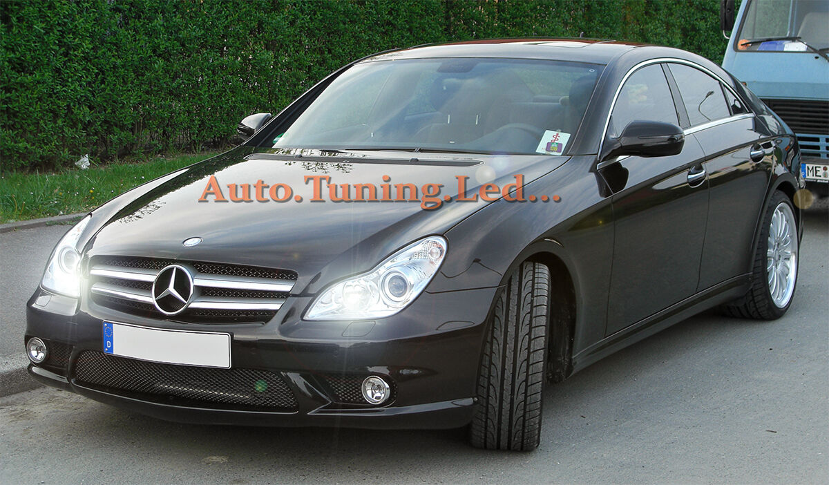 COPPIA LUCI POSIZIONI MERCEDES CLS 05+ CANBUS H6W BIANCO GHIACCIO AUTOELEGANCERICAMBI