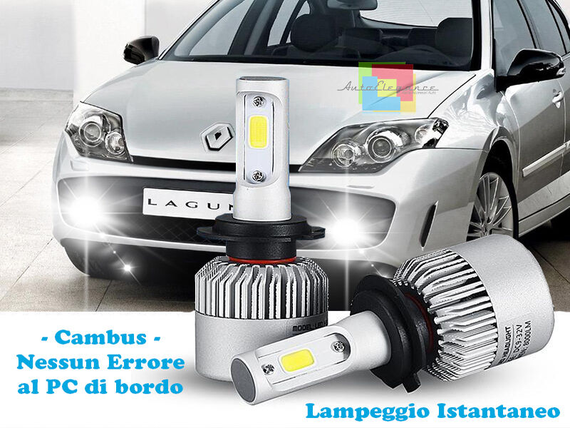 CREE LED FOG LIGHTS RENAULT LAGUNA 2007+ CAMBUS ICE WHITE