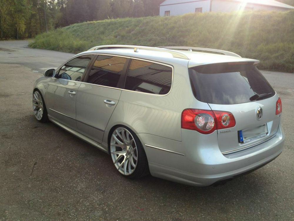 REAR WINDOW SPOILER VW PASSAT 3C B6 2005-2010 R-LINE LOOK WING