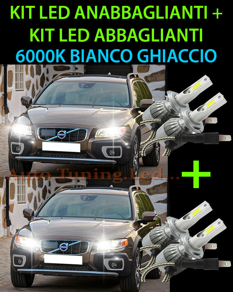 KIT LED LAMPADE ABBAGLIANTI & ANABBAGLIANTI PER VOLVO XC70 2007-2015 -.