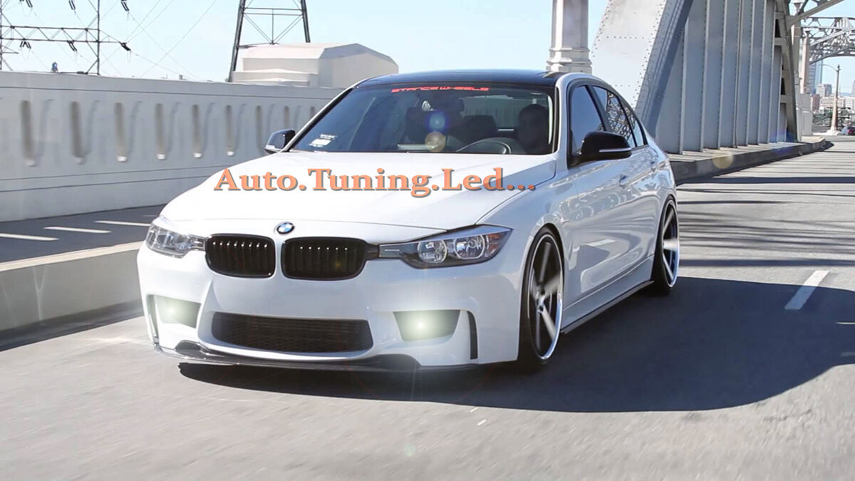 H8 LED FOG LIGHTS CREE RESISTANCE CANBUS 6000K Bmw F30 2013 onwards