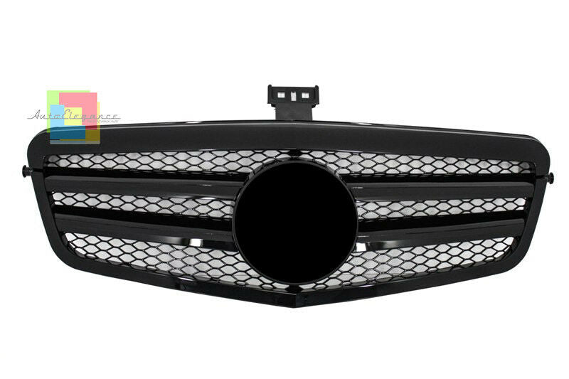GRIGLIA ANTERIORE MERCEDES CLASSE E W212 2009-2013 DESIGN AMG BLACK NIDO D'APE