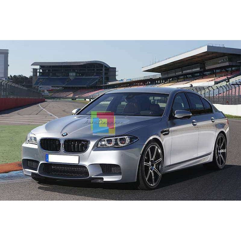 BMW SERIE 5 F10 F11 2011+ PARAURTI ANTERIORE COMPLETO DI GRIGLIE DESIGN M5 AUTOELEGANCERICAMBI