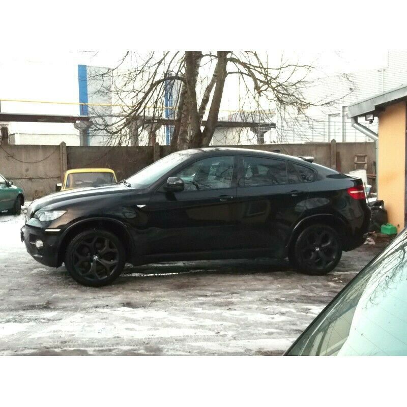 SET 4 PARAFANGHI ALLARGATI PASSARUOTA BMW X6 E71 POI LOOK M-SPORT