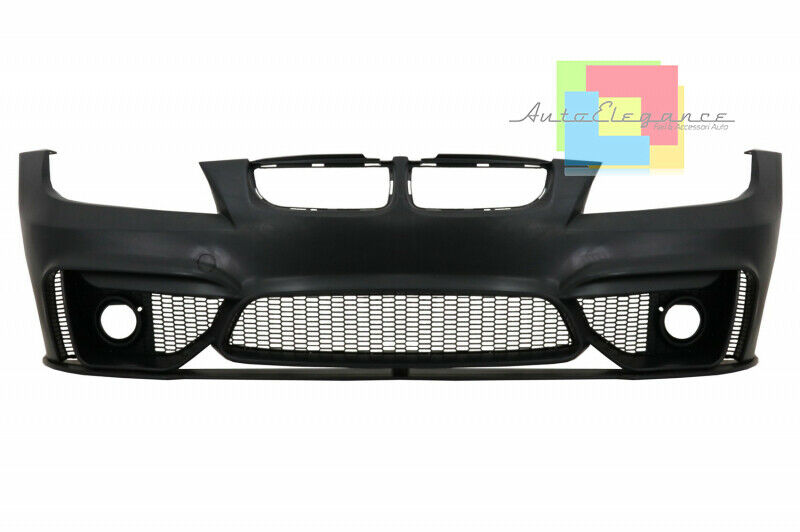 BMW SERIE 5 E60 E61 2003 AL 2010 PARAURTI ANTERIORE LOOK M4 ABS TUNING AUTOELEGANCERICAMBI