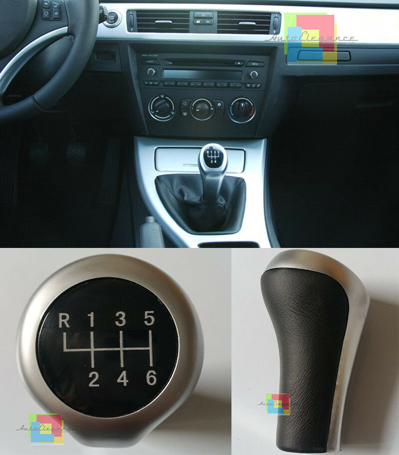 POMELLO CAMBIO MANUALE BMW SERIE Z4 VARIANTE 6 MARCE IN CUOIO