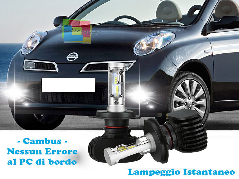 INSTANT FLASH FOG LIGHTS LED NISSAN MICRA III 03-10 CREE