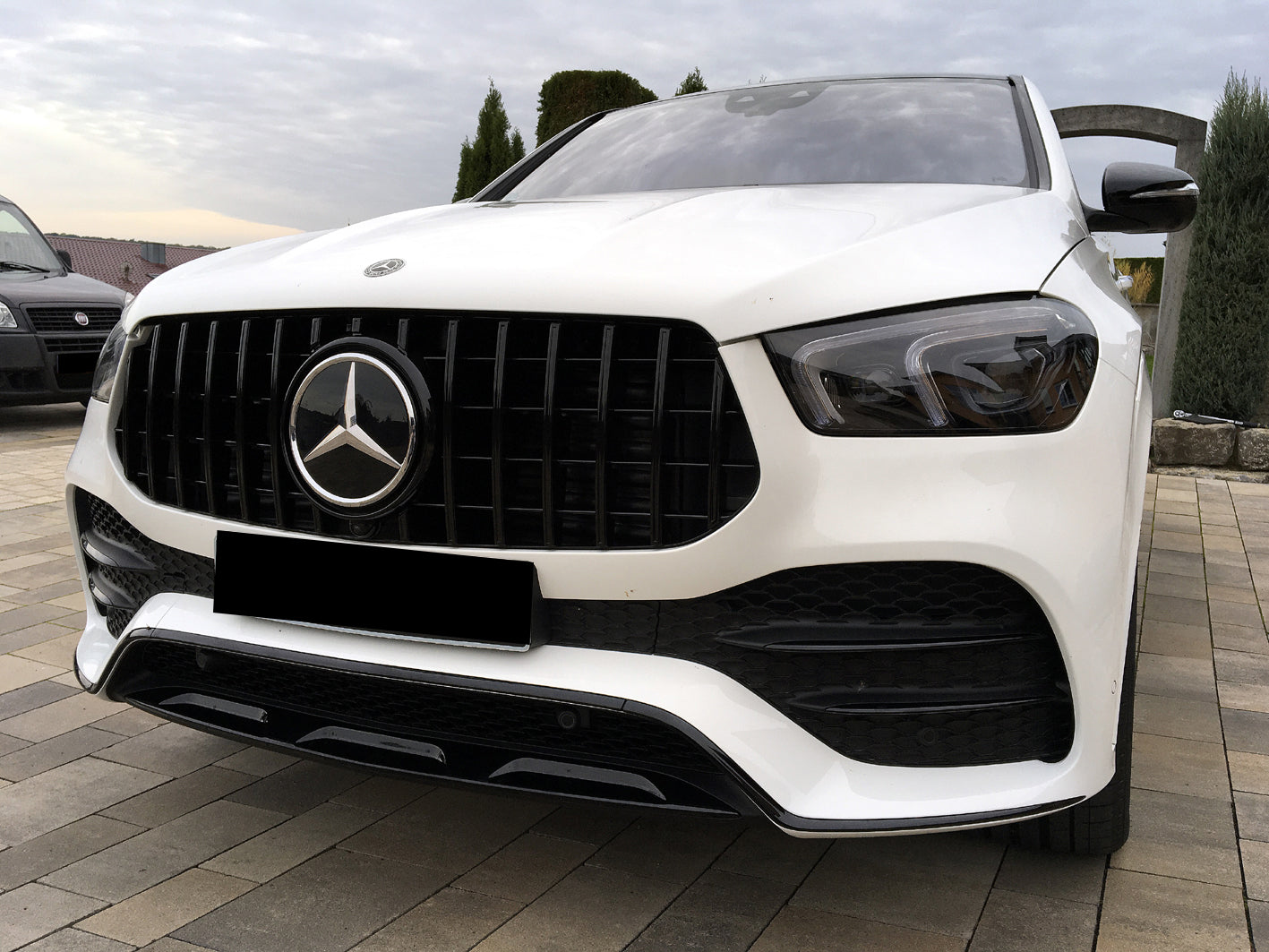 MERCEDES GLE AMG C167 W167 2019+ GRIGLIA ANTERIORE NERA LOOK AMG