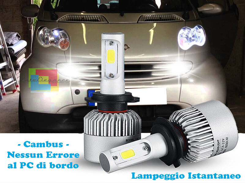 SMART FORTWO 450 CAMBUS LED FOG LIGHTS ICE WHITE