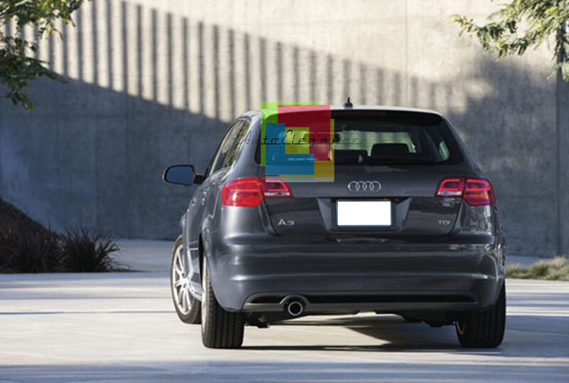 REAR DIFFUSER AUDI A3 8P SPORTBACK 2008-2012 UNDER BUMPER S-LINE