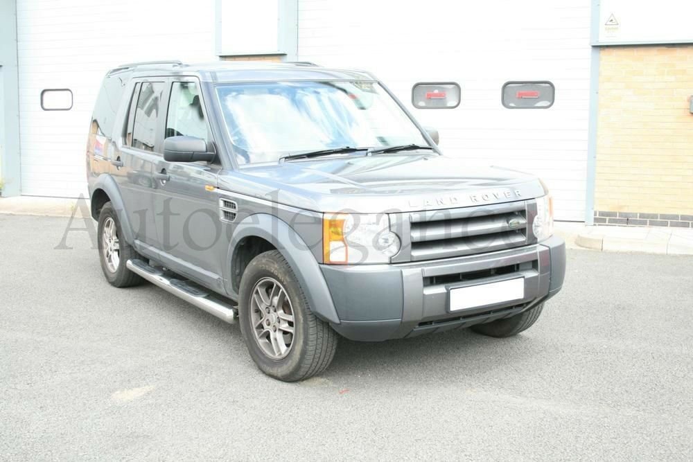 LAND ROVER DISCOVERY 3 / 4 2005+ PEDANE TUBOLARI SOTTO PORTA IN ALLUMINIO / ABS