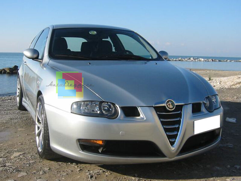 ALFA ROMEO 147 2000-2004 FARI ANTERIORI NERI + KIT LED ANABBAGLIANTE ABBAGLIANTE AUTOELEGANCERICAMBI