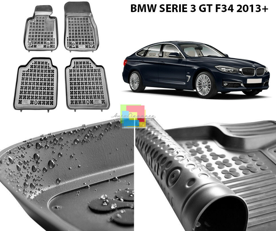 BMW SERIE 3 GT F34 2013 IN POI TAPPETINI AUTO IN GOMMA - TAPPETI TOP QUALITA -1 AUTOELEGANCERICAMBI