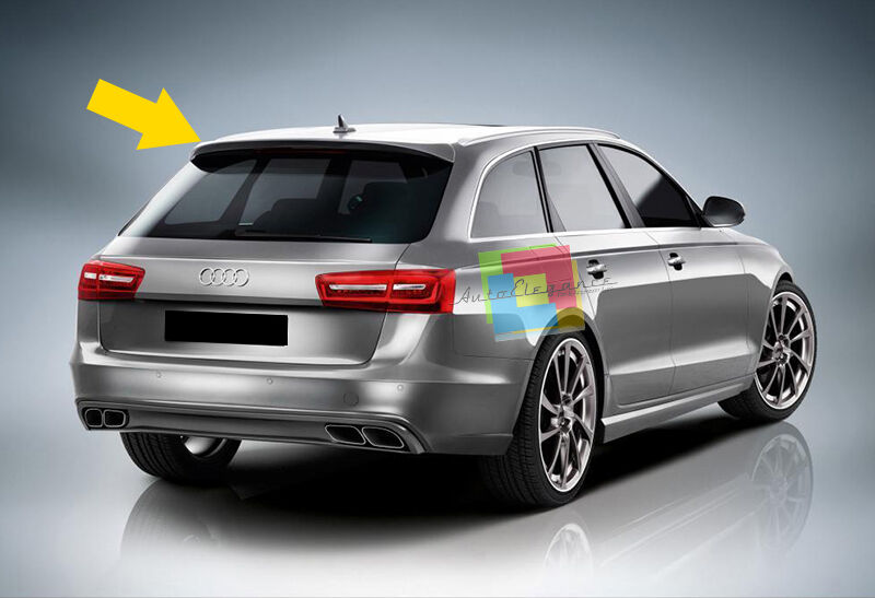 AUDI A6 4G C7 2011+ SPOILER SUL LUNOTTO POSTERIORE LOOK S6 S-LINE AUTOELEGANCERICAMBI
