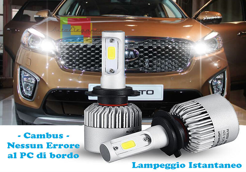 LED HIGH BEAM LAMPS KIA SORENTO 2014+ INSTANT FLASH 6000K