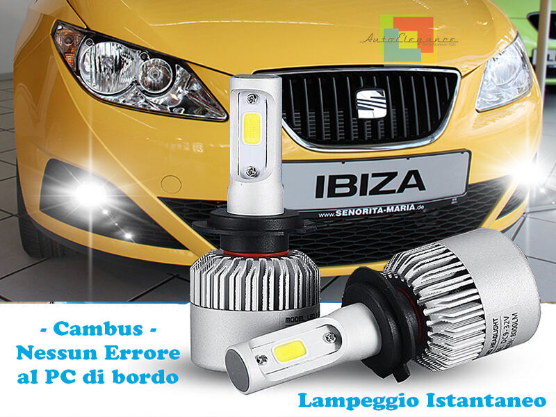 LAMPADE FENDINEBBIA A LED CREE SEAT IBIZA 6J CAMBUS BIANCO GHIACCIO