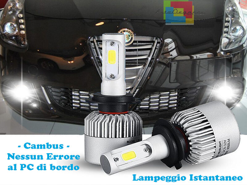 LAMPADE FENDINEBBIA A LED ALFA ROMEO GIULIETTA CAMBUS BIANCO GHIACCIO