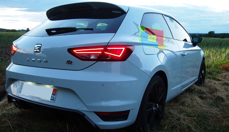 SEAT LEON 5F SC 3 PORTE SPOILER SUL TETTO POSTERIORE SPORTIVO ABS FR