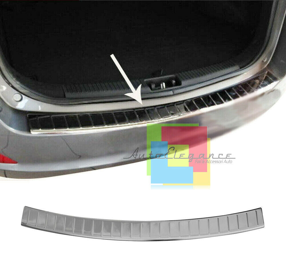 HYUNDAI I30 SW 2012-2017 PIASTRA CROMATA PORTELLONE POSTERIORE INOX