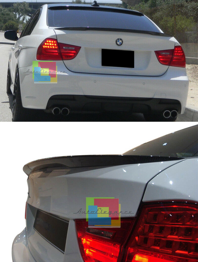 BMW SERIE 3 E90 BERLINA 2005-2012 SPOILER SUL COFANO LOOK M-TECH IN ABS AUTOELEGANCERICAMBI