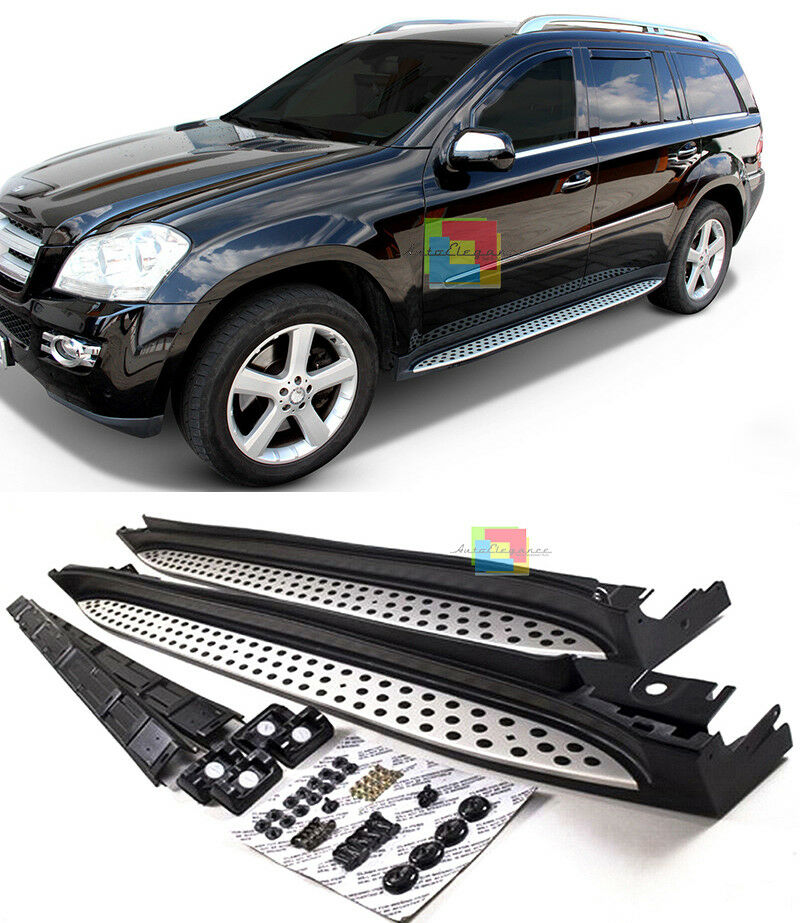 PEDANE LATERALI MERCEDES GL X164 2006-2012 SOTTOPORTA TOP QUALITA'