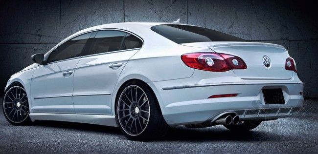 VW PASSAT CC 2008-2017 REAR BONNET SPOILER IN ABS RLINE LOOK