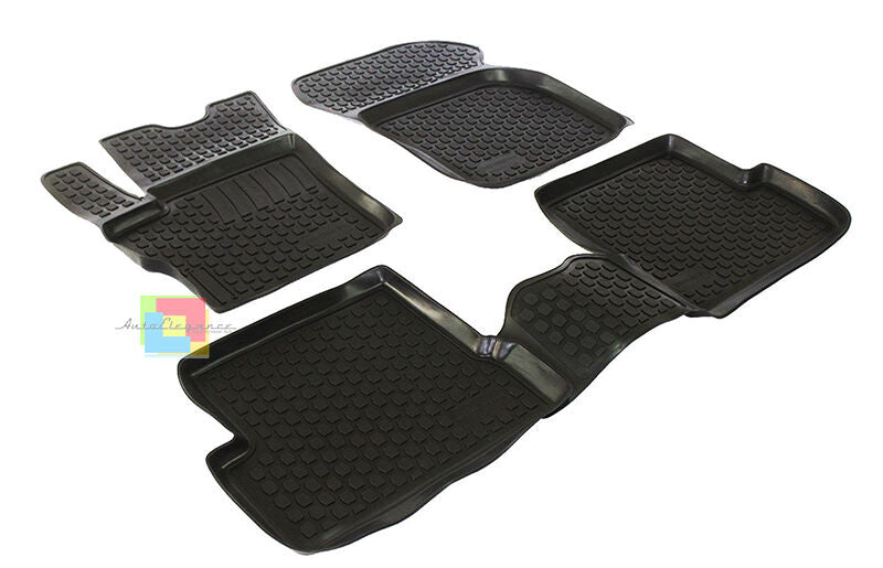 MAZDA 3 2003-2009 SET TAPPETINI AUTO IN GOMMA - TAPPETI TOP QUALITA.