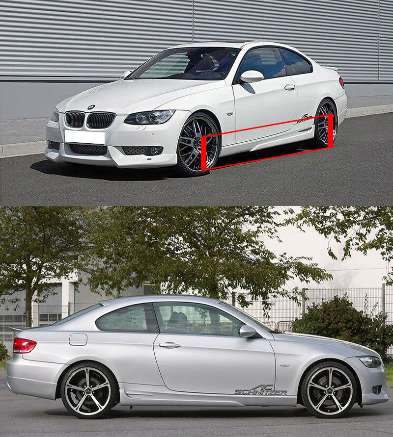 SPORT SIDE DOOR SKIRTS FOR BMW 3 SERIES E92 2006-2012