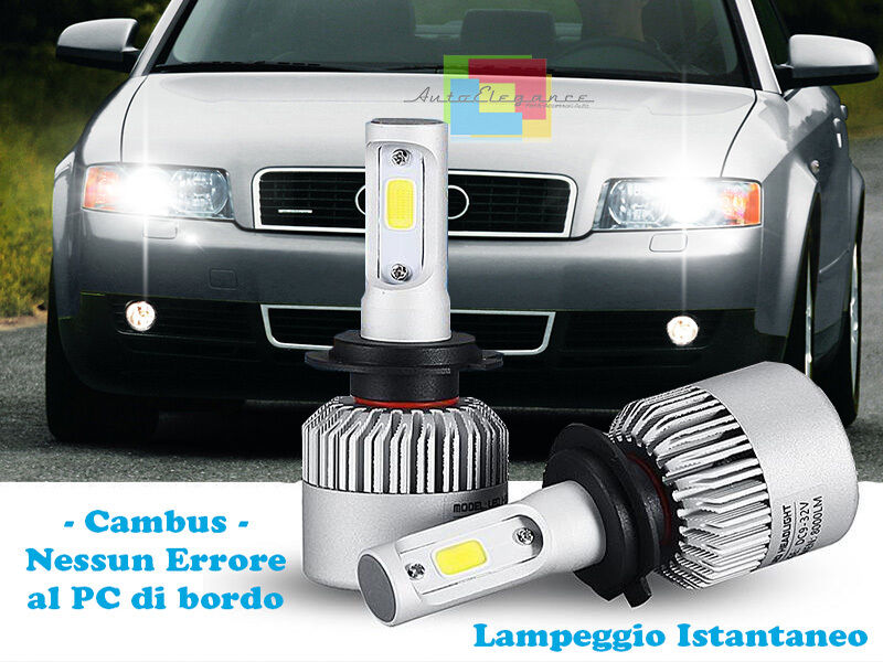 LAMPADE FENDINEBBIA A LED AUDI A4 B6 00-04 CAMBUS BIANCO GHIACCIO