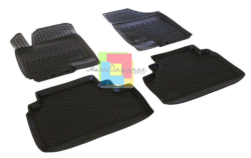 KIA VENGA 2010+ SET TAPPETINI AUTO IN GOMMA - TAPPETI TOP QUALITA -1
