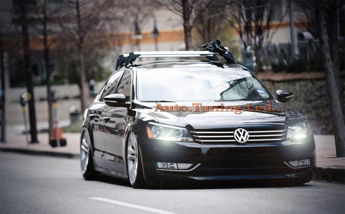 COPPIA LUCI POSIZIONI VW PASSAT B7 05+ CANBUS T10 W5W BIANCO GHIACCIO AUTOELEGANCERICAMBI