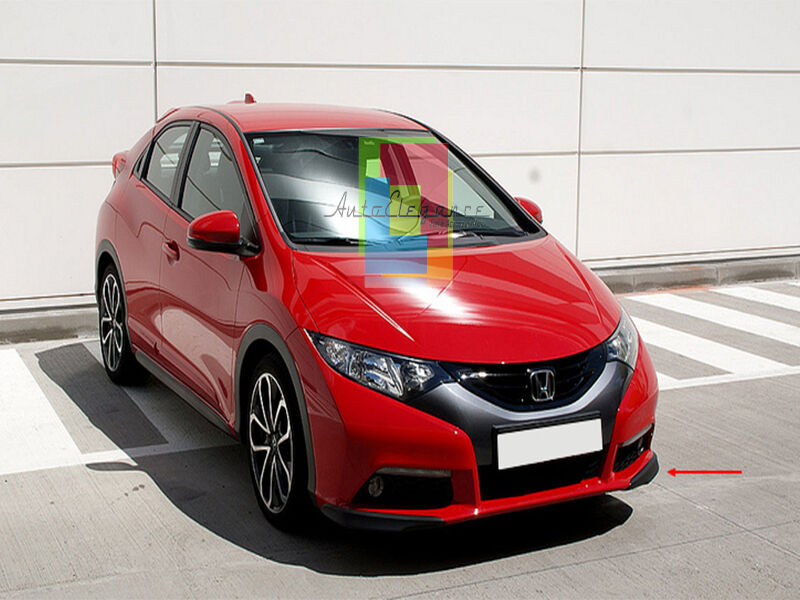 BAFFI SOTTO PARAURTI HONDA CIVIC MK9 2011-2015 SPOILER ANTERIORE LOOK SPORTIVO AUTOELEGANCERICAMBI