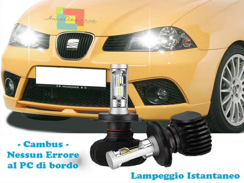 LAMPADE ABBAGLIANTI LAMPEGGIO ISTANTANEO LED SEAT IBIZA 6L 02-09 CREE