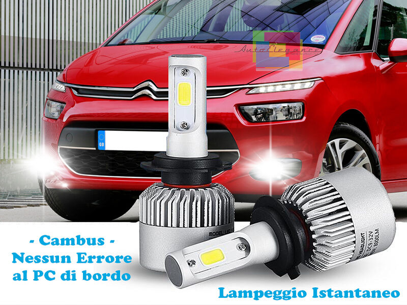 LAMPADE FENDINEBBIA A LED CITROËN C4 PICASSO 2013+ CAMBUS BIANCO GHIACCIO