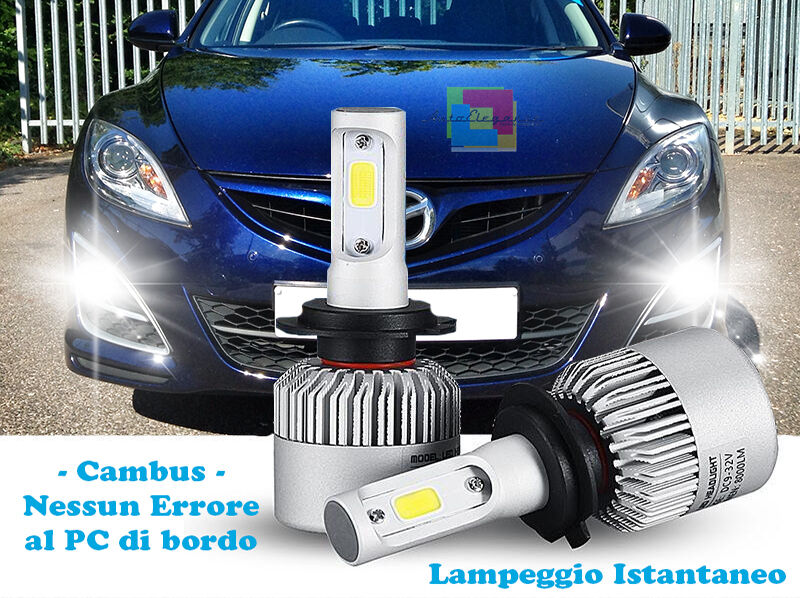 CREE LED FOG LIGHTS MAZDA 6 2007+ CAMBUS ICE WHITE